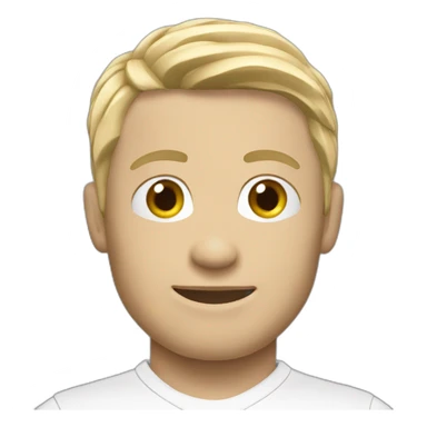 Footballer in white sticker