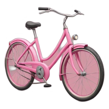 Hyperrealist Francisco franco in a pink bike sticker