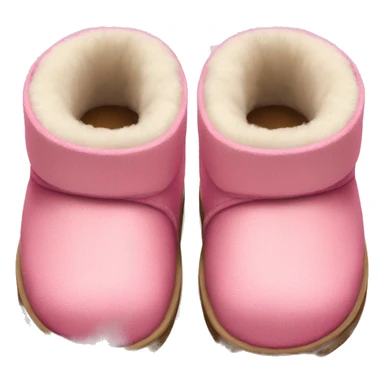 Pink UGG slippers sticker