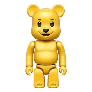 joy emoji bearbrick sticker