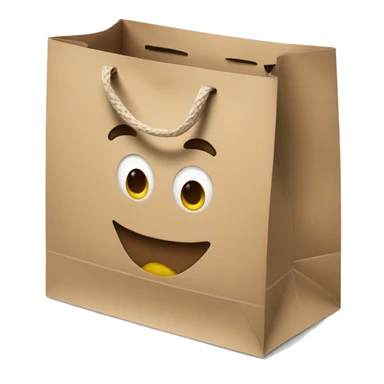 Paper lunch Bag sticker