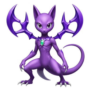 Genesect-Lunala-Sableye-Mewtwo-fusion sticker