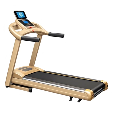 Beige luxury treadmill sticker