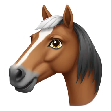 East Indian horse sticker