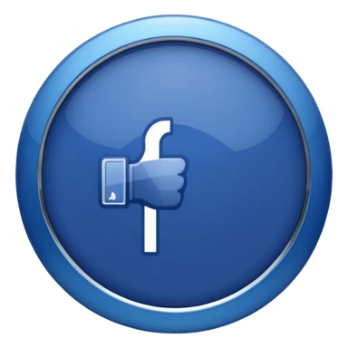 Facebook blue verification badge sticker