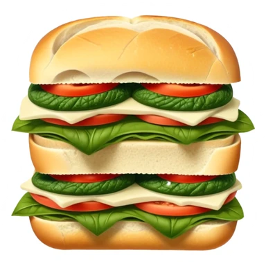 Turkey provoked pesto ciabatta sandwich  sticker