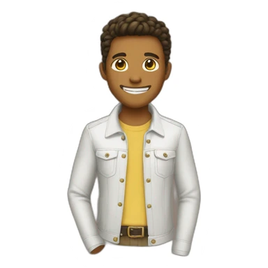 🐮✋にょっす!w sticker