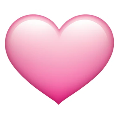 Ombré pink heart  sticker