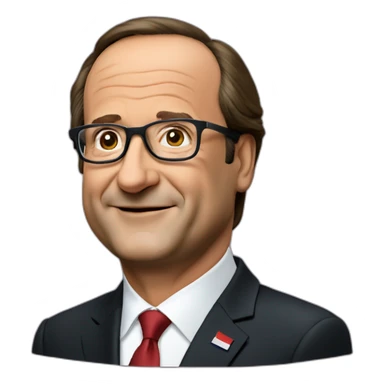 François Hollande sticker