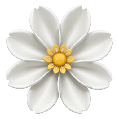 flor de papel sticker