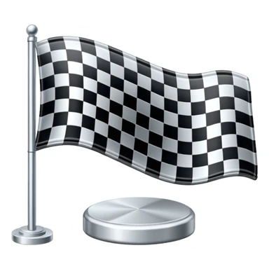 sorayama Chequered flag sticker