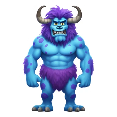 sully monsters inc sticker