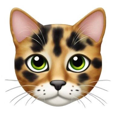 Tortoiseshell cat sticker