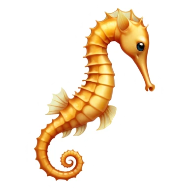 Beautiful and Majestic Sea Horse Portrait Emoji, Head and body rendered in serene repose with a gentle, content smile, showcasing a slender, elegantly curved seahorse with a softly coiled tail and eyes gently closed in peaceful slumber, Simplified yet exquisitely endearing features, highly detailed, glowing with a soft, drowsy aquatic light, high shine, relaxed and utterly enchanting, stylized with an air of majestic marine beauty, soft glowing outline, capturing the essence of a beautiful and majestic seahorse that embodies the enchanting spirit of the ocean! sticker