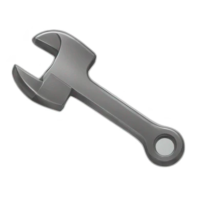 a wrench being thrown sticker