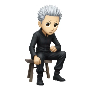 Yuji Itadori full body figure from Jujutsu Kaisen  sticker