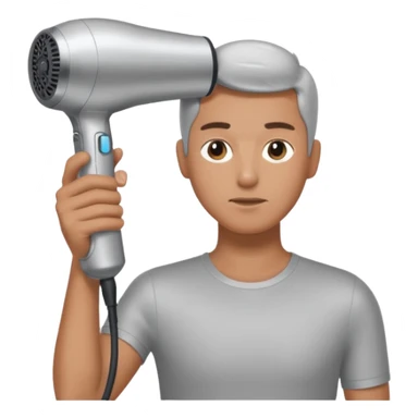 Assistant holding hairdryer




 sticker