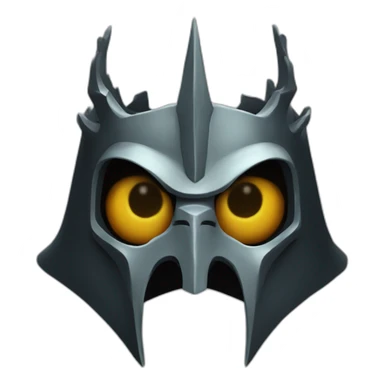 witch king of angmar mask sticker