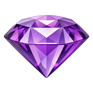 glitter purple crystal diamond sticker