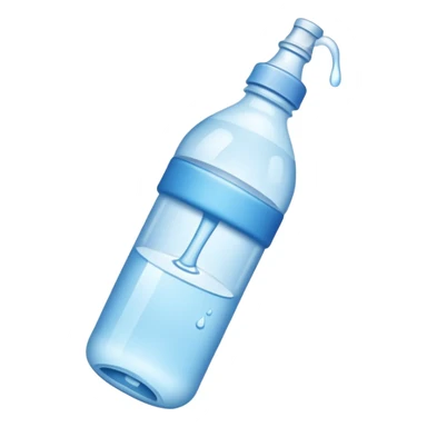 bottle of water upside down sticker