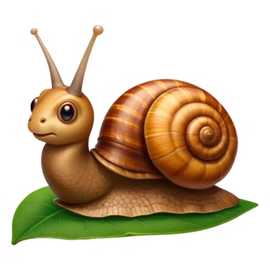 garden snail sticker