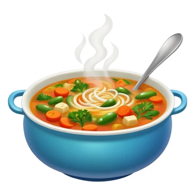 yummy soup sticker