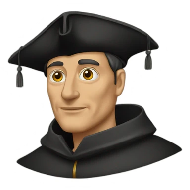 Thomas More clicking eye sticker