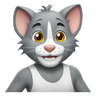 Tom and Jerry sticker