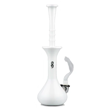 moze 2 breeze white hookah  sticker