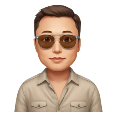 elon musk in lisbon portugal sticker