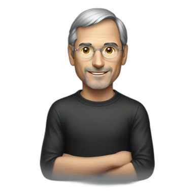 Young Steve jobs sticker