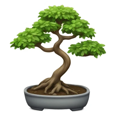 small bonsai tree sticker