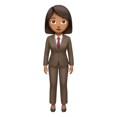 Asian women shining confident full body fat 100kg sticker