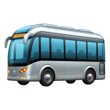 futuristic bus sticker