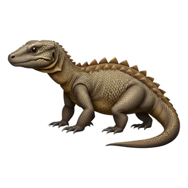 Komodo dragon sticker