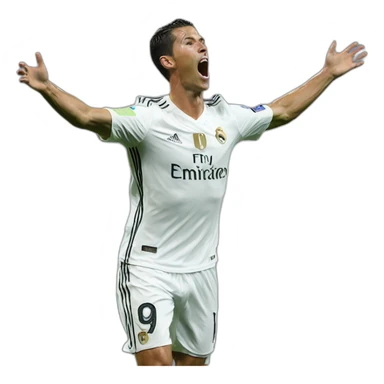 cristiano siuu celebration sticker
