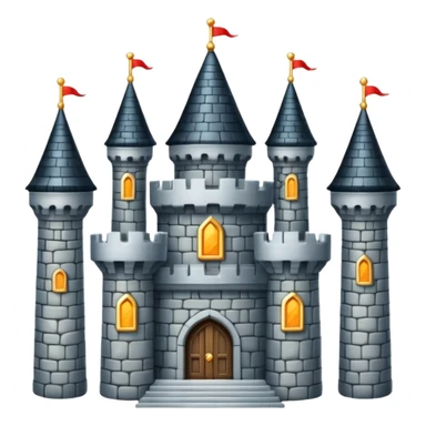 luxurious castle sticker