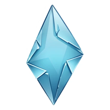 broken glass shard sticker