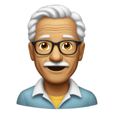 Rich grandfather  sticker