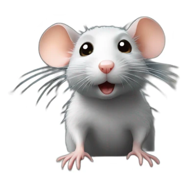 rat in saint petersburg sticker