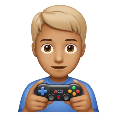 Une personne qui a un control dans la main avec un 0 sticker