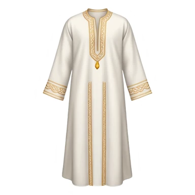 Thobe with no human just the dress sticker