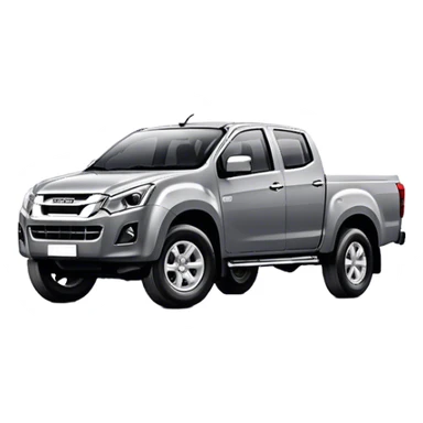 Isuzu D-MAX - Isuzu (Model Year: 2024) (Iconic colour: Grey) sticker