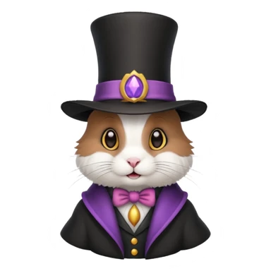 Rabbit with magician’s hat
 sticker