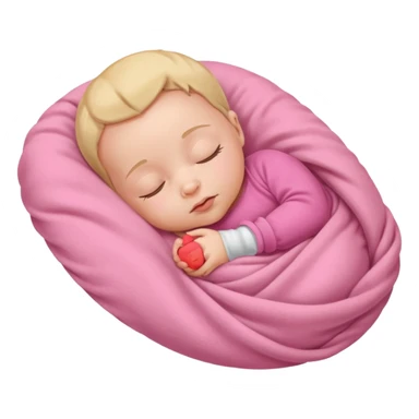 only new born baby gỉrl sticker