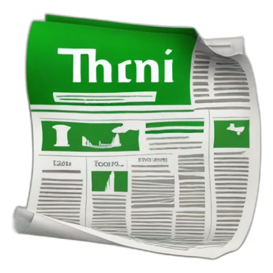 Lisbon Newspaper for mobility and sustainability) green logo sticker