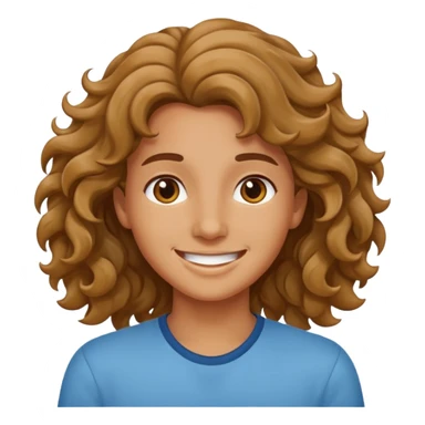 more wavu hair, good smile ! perfect
 sticker