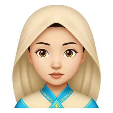 VIP Kazakh girl  sticker