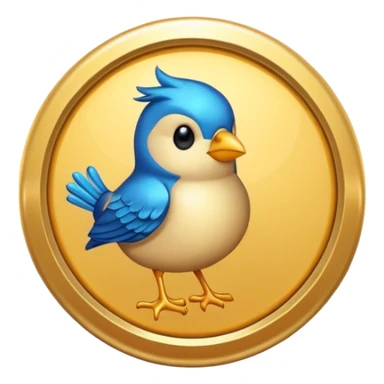 circular achievement style badge for early bird sticker