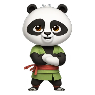 Kung fu panda  sticker